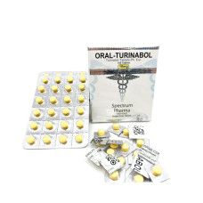 Turinabol oral 10 mg de Spectrum Pharma