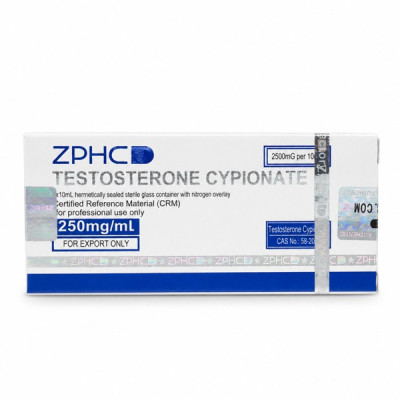 Testostérone cypionate 250 mg/ml ZPHC