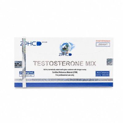 Testostérone mélangée 250 mg/ml, 1 ml, ZPHC