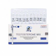 Testostérone mélangée 250 mg/ml, 1 ml, ZPHC