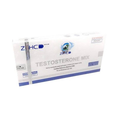 Testostérone mélangée 250 mg/ml, 1 ml, ZPHC