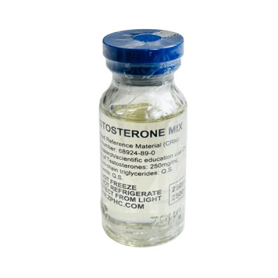 Mélange de testostérone 250 mg/ml de ZPHC