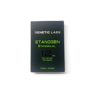 Stanogen Genetic Labs 100 comprimés x 12 mg/comprimé