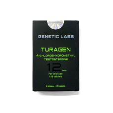 Turagen (Turinabol) Genetic Labs 100 comprimés x 12 mg/comprimé