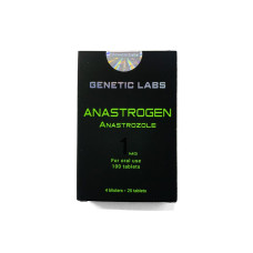 ANASTROGEN GENETIC LABS 25 COMPRIMÉS X 1 MG/COMPRIMÉ